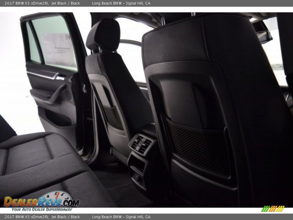2017 BMW X3 sDrive28i Jet Black / Black Photo #19