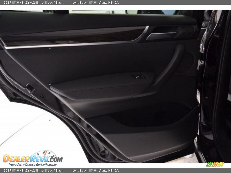 2017 BMW X3 sDrive28i Jet Black / Black Photo #20