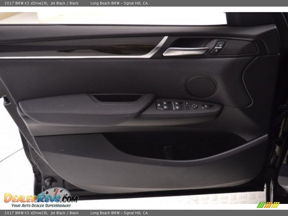 2017 BMW X3 sDrive28i Jet Black / Black Photo #21