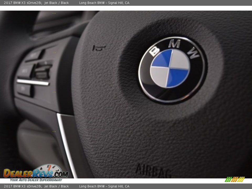 2017 BMW X3 sDrive28i Jet Black / Black Photo #29