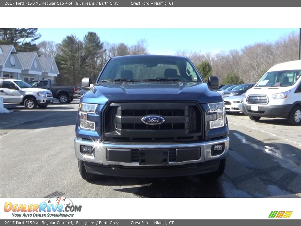 2017 Ford F150 XL Regular Cab 4x4 Blue Jeans / Earth Gray Photo #2