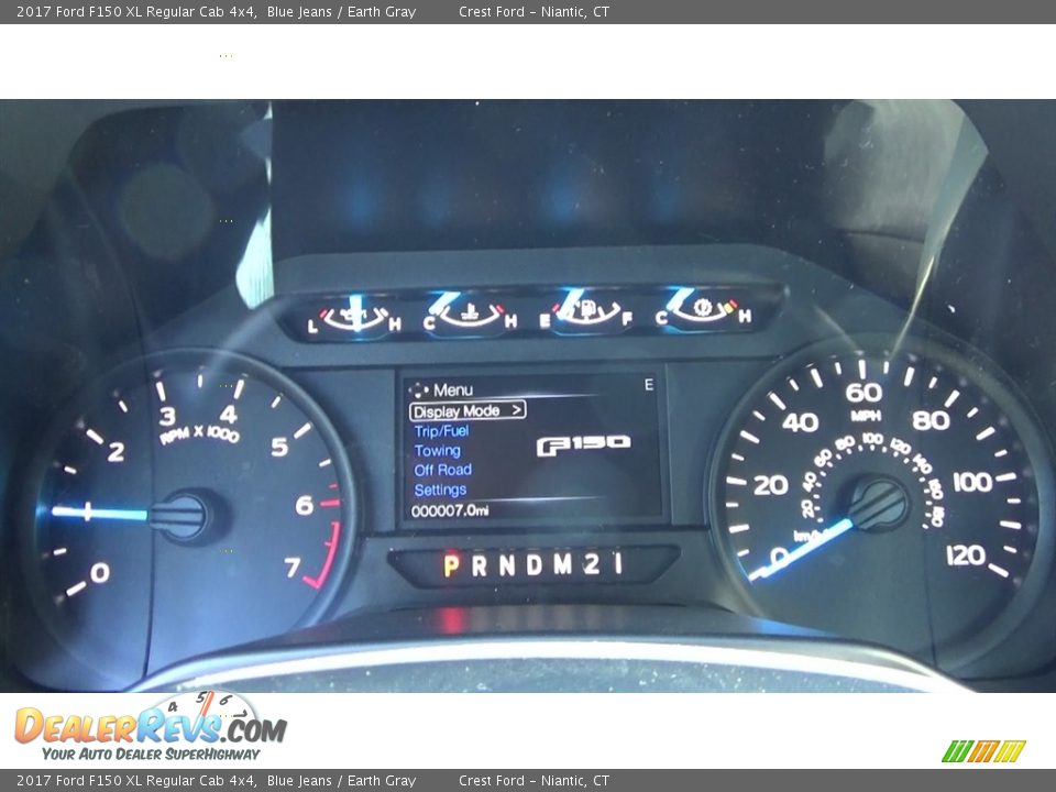 2017 Ford F150 XL Regular Cab 4x4 Gauges Photo #14