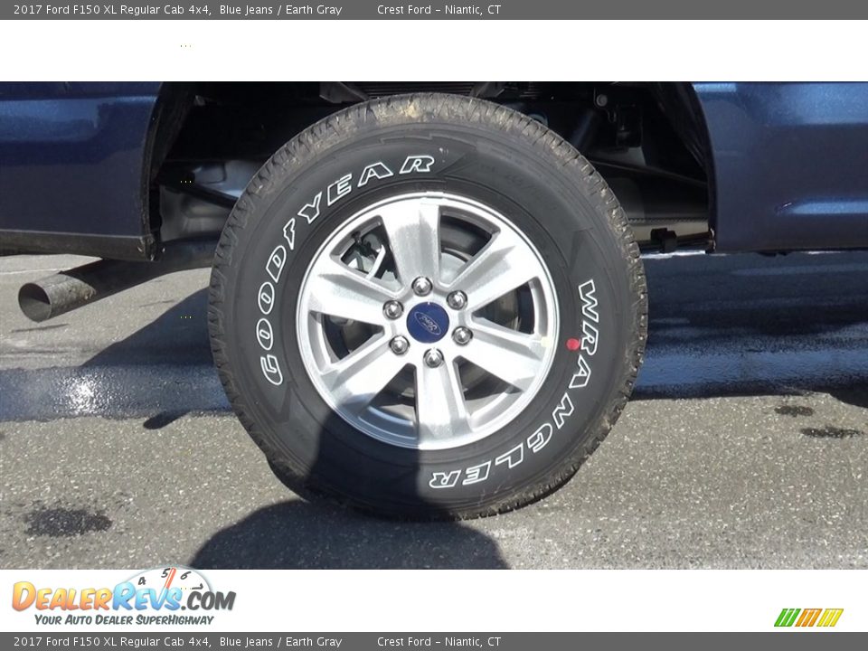 2017 Ford F150 XL Regular Cab 4x4 Blue Jeans / Earth Gray Photo #19