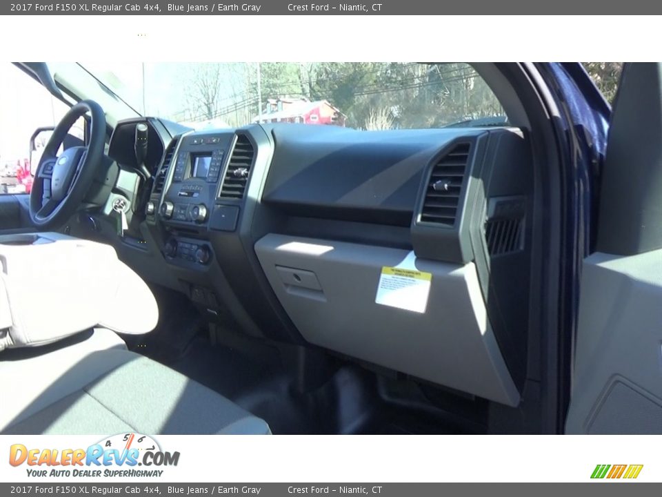 2017 Ford F150 XL Regular Cab 4x4 Blue Jeans / Earth Gray Photo #20