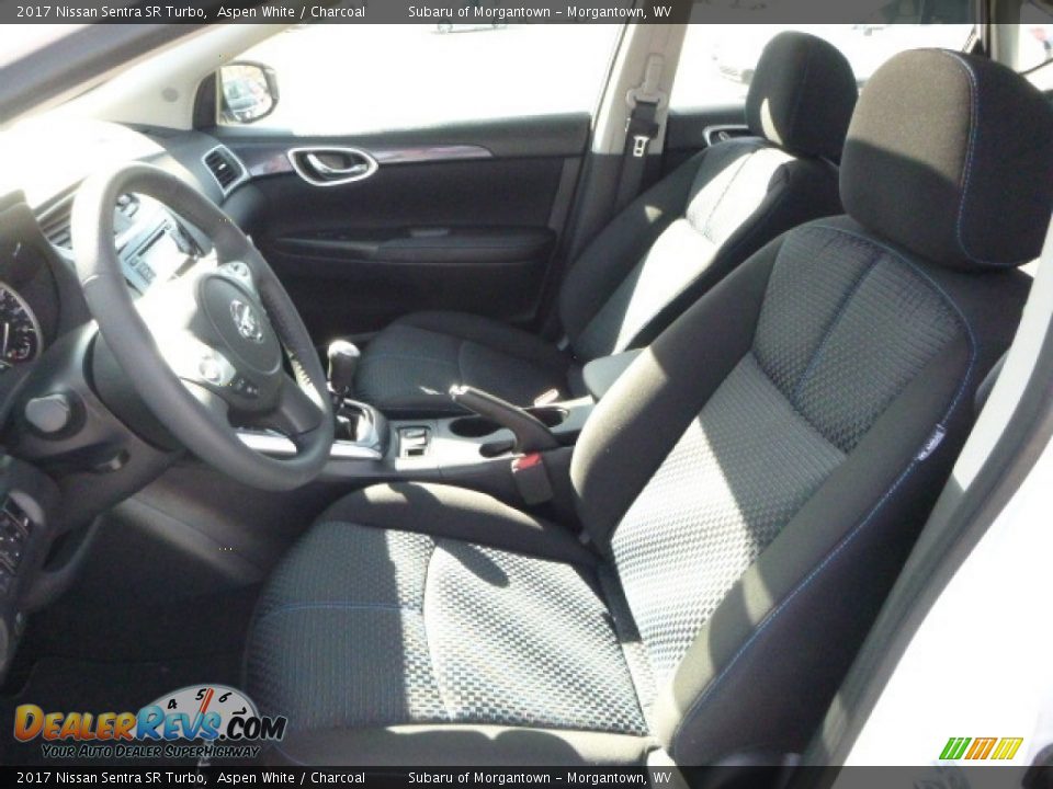 Charcoal Interior - 2017 Nissan Sentra SR Turbo Photo #14