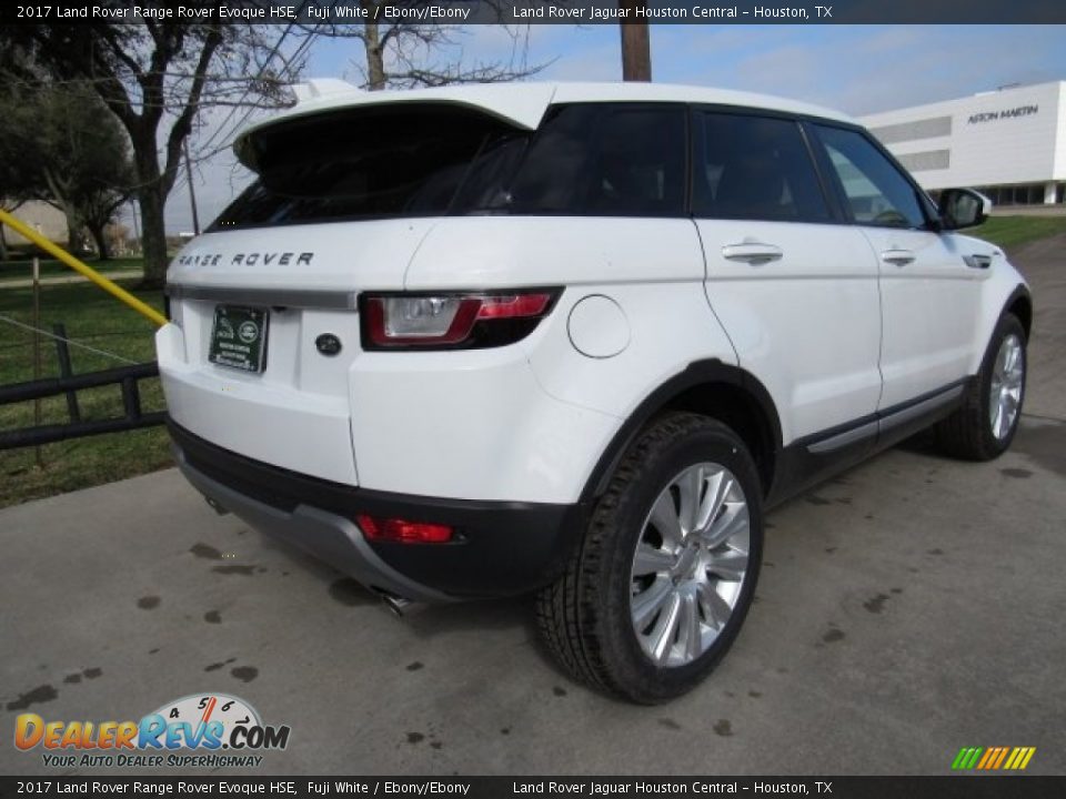 2017 Land Rover Range Rover Evoque HSE Fuji White / Ebony/Ebony Photo #7