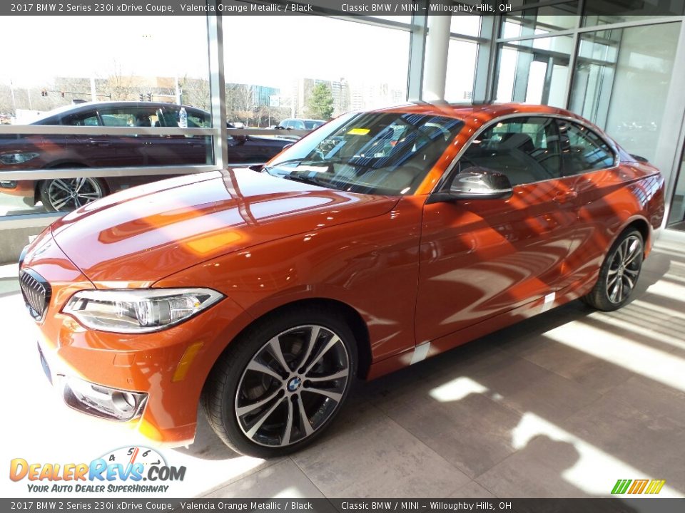 Valencia Orange Metallic 2017 BMW 2 Series 230i xDrive Coupe Photo #3