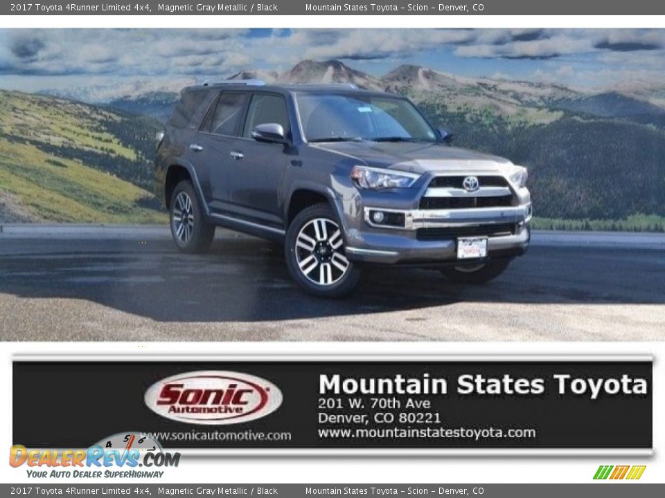 2017 Toyota 4Runner Limited 4x4 Magnetic Gray Metallic / Black Photo #1