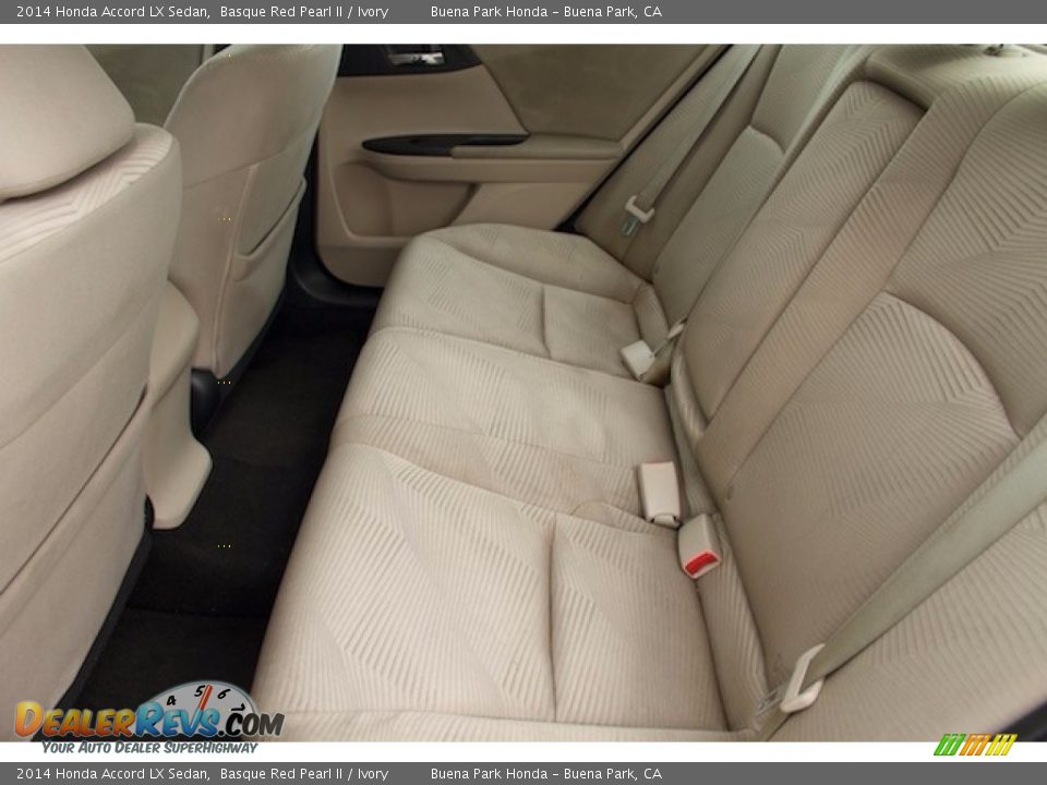 2014 Honda Accord LX Sedan Basque Red Pearl II / Ivory Photo #4