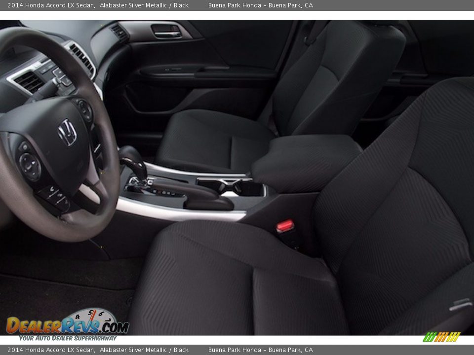 2014 Honda Accord LX Sedan Alabaster Silver Metallic / Black Photo #3