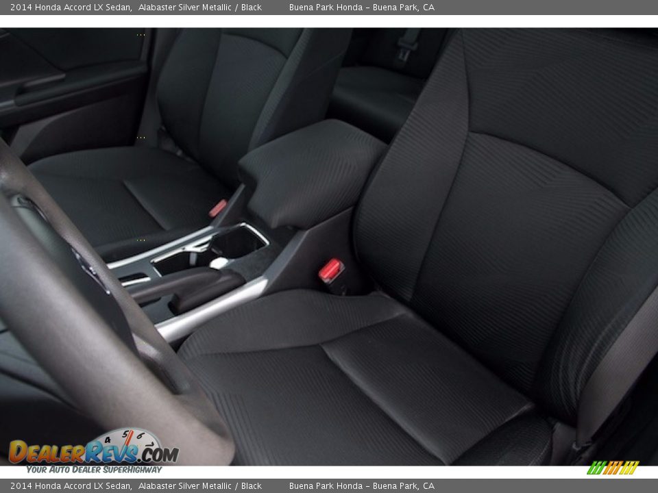 2014 Honda Accord LX Sedan Alabaster Silver Metallic / Black Photo #12