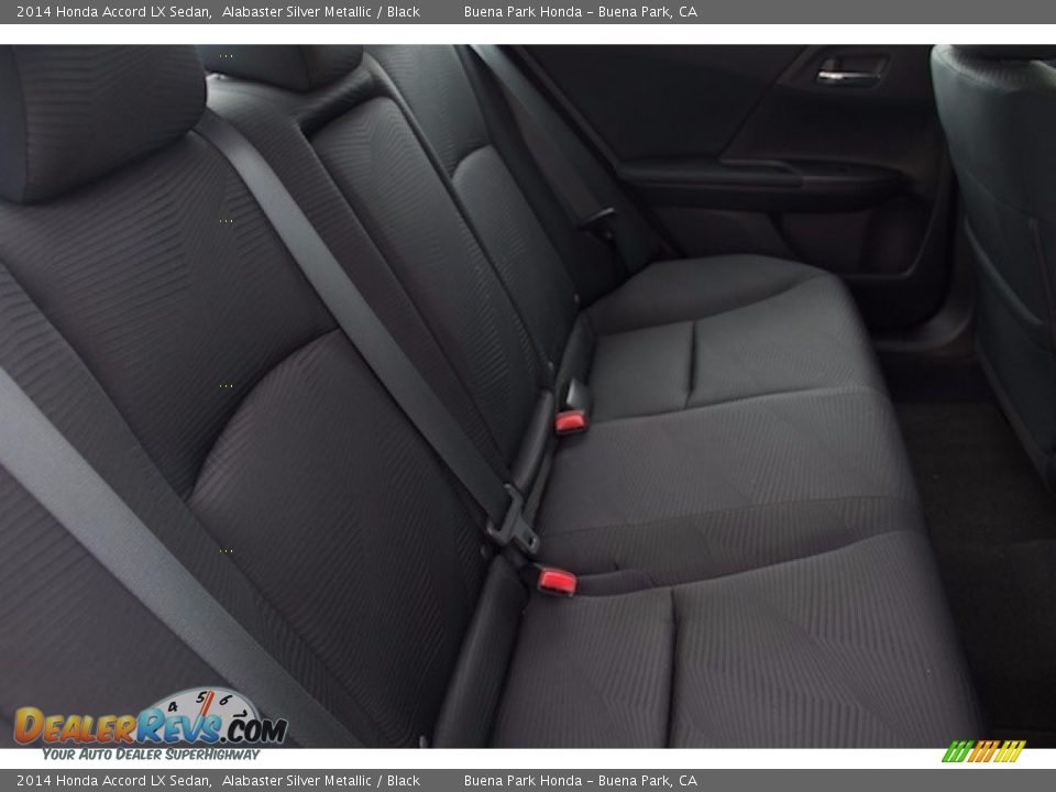 2014 Honda Accord LX Sedan Alabaster Silver Metallic / Black Photo #14
