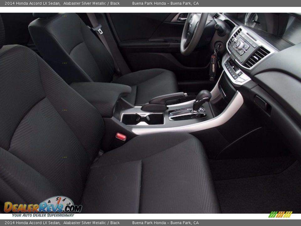 2014 Honda Accord LX Sedan Alabaster Silver Metallic / Black Photo #16