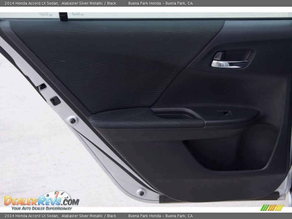 2014 Honda Accord LX Sedan Alabaster Silver Metallic / Black Photo #22