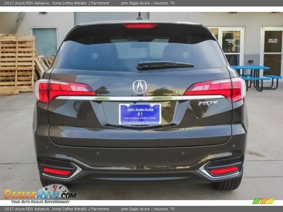 2017 Acura RDX Advance Kona Coffee Metallic / Parchment Photo #6