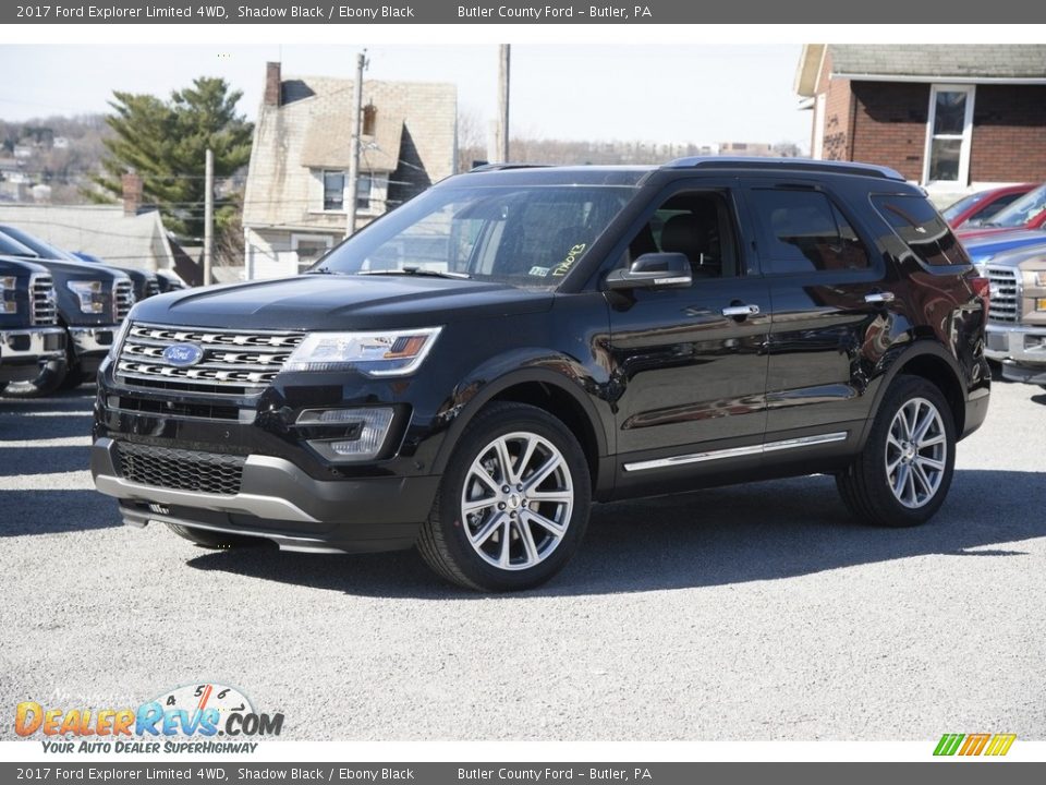 2017 Ford Explorer Limited 4WD Shadow Black / Ebony Black Photo #1