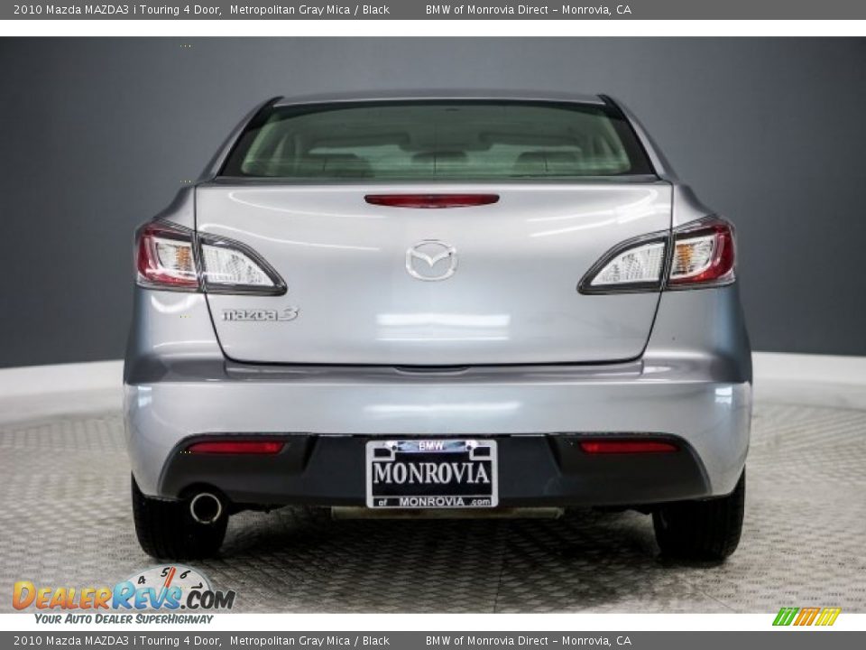 2010 Mazda MAZDA3 i Touring 4 Door Metropolitan Gray Mica / Black Photo #3