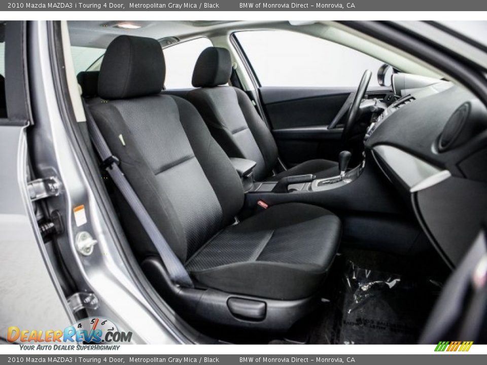 2010 Mazda MAZDA3 i Touring 4 Door Metropolitan Gray Mica / Black Photo #6