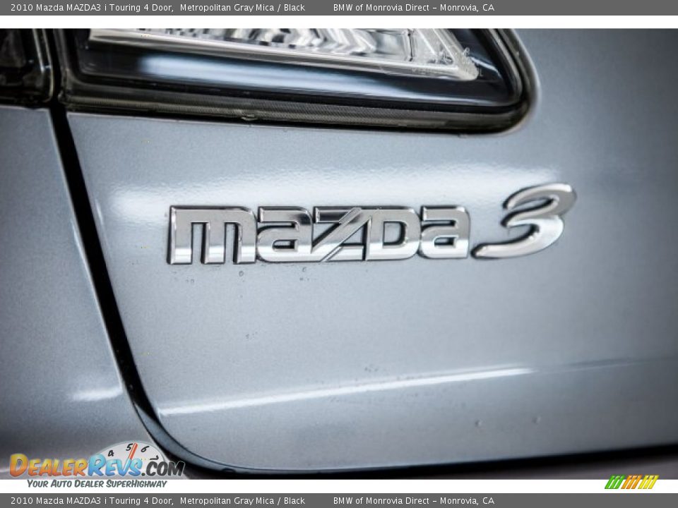 2010 Mazda MAZDA3 i Touring 4 Door Metropolitan Gray Mica / Black Photo #7