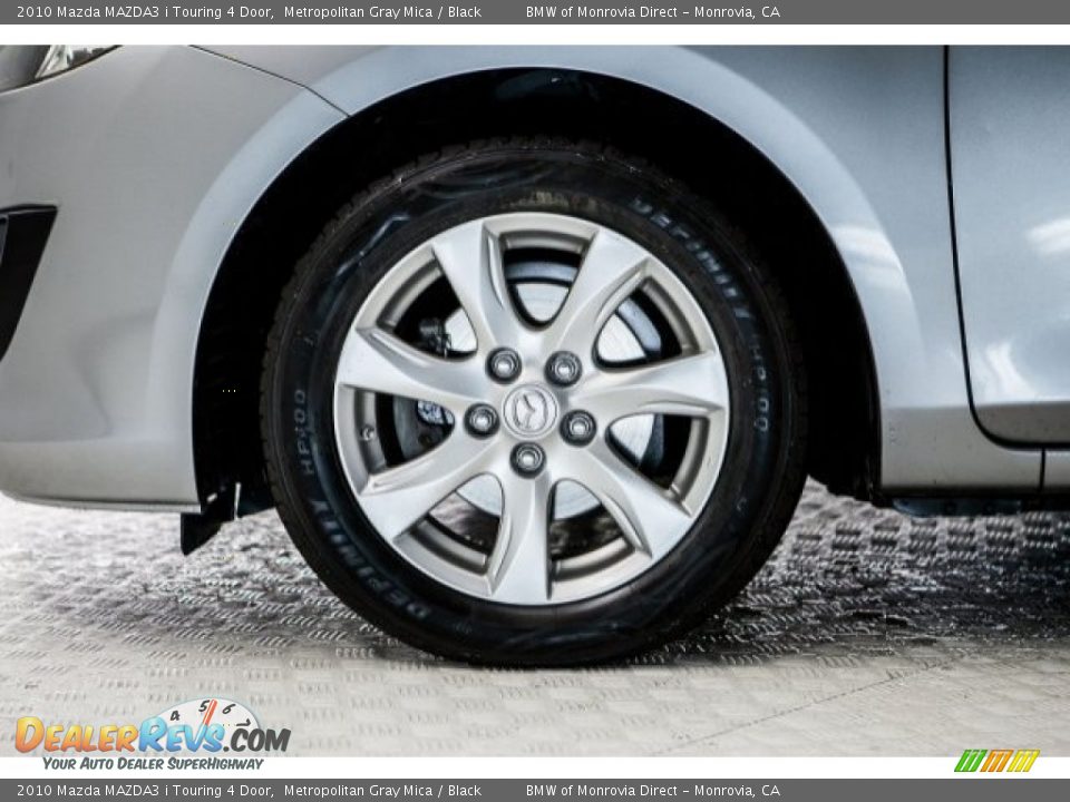 2010 Mazda MAZDA3 i Touring 4 Door Metropolitan Gray Mica / Black Photo #8