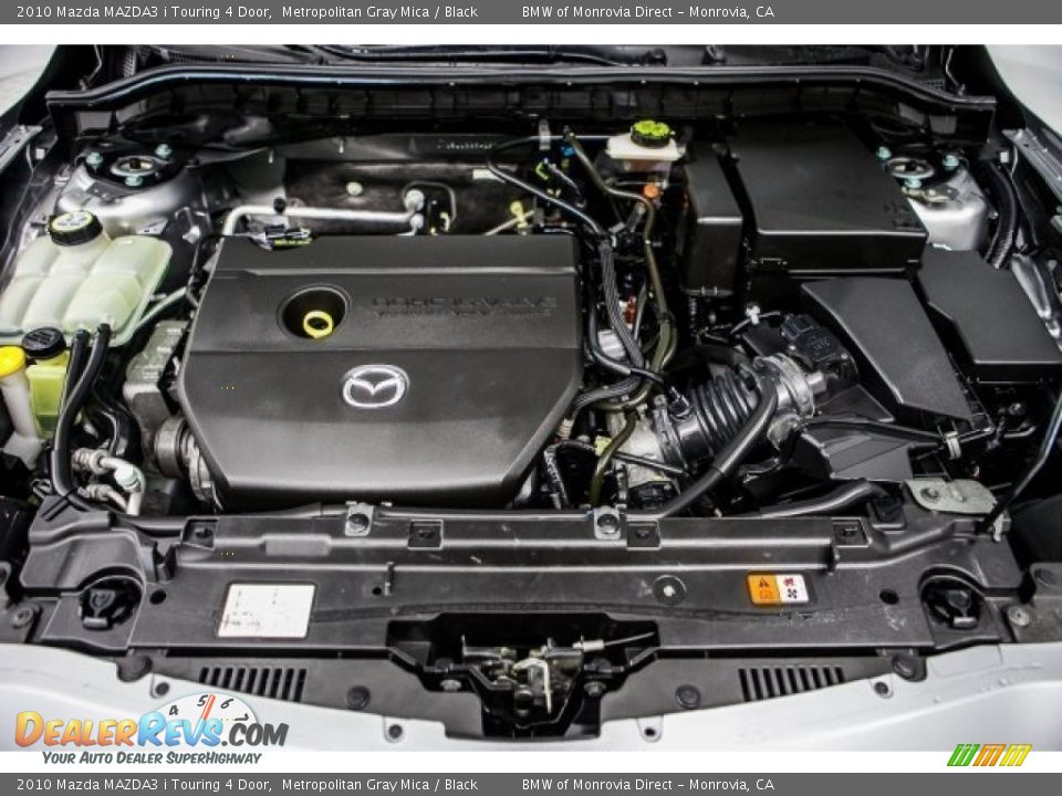 2010 Mazda MAZDA3 i Touring 4 Door Metropolitan Gray Mica / Black Photo #9