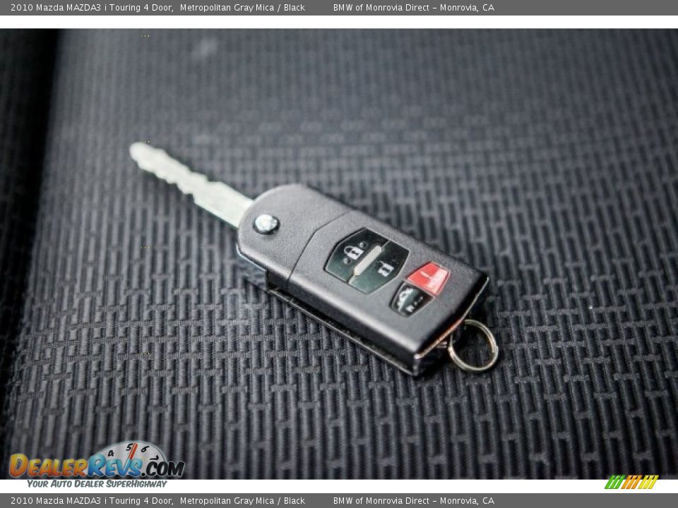 2010 Mazda MAZDA3 i Touring 4 Door Metropolitan Gray Mica / Black Photo #11