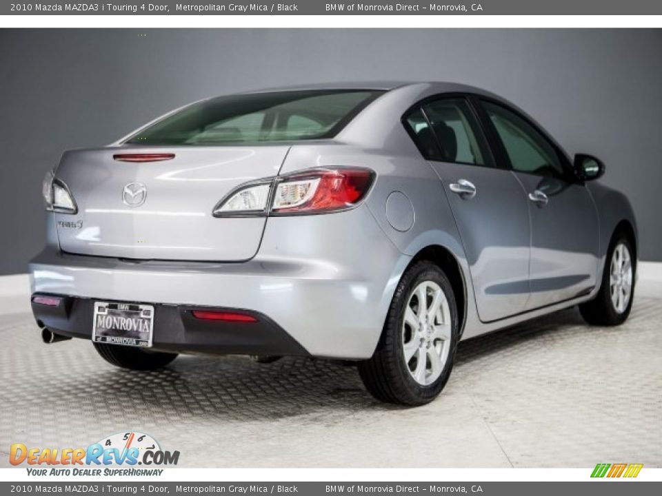 2010 Mazda MAZDA3 i Touring 4 Door Metropolitan Gray Mica / Black Photo #13