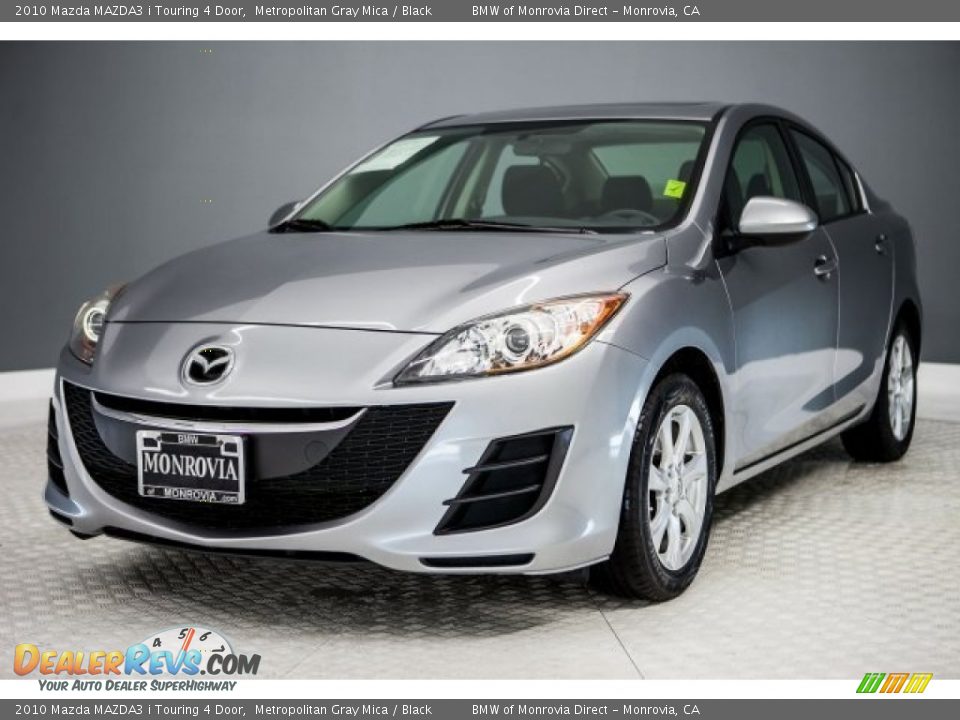 2010 Mazda MAZDA3 i Touring 4 Door Metropolitan Gray Mica / Black Photo #14