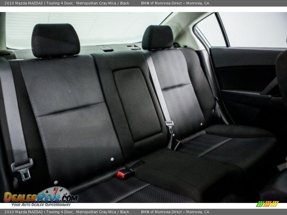 2010 Mazda MAZDA3 i Touring 4 Door Metropolitan Gray Mica / Black Photo #15