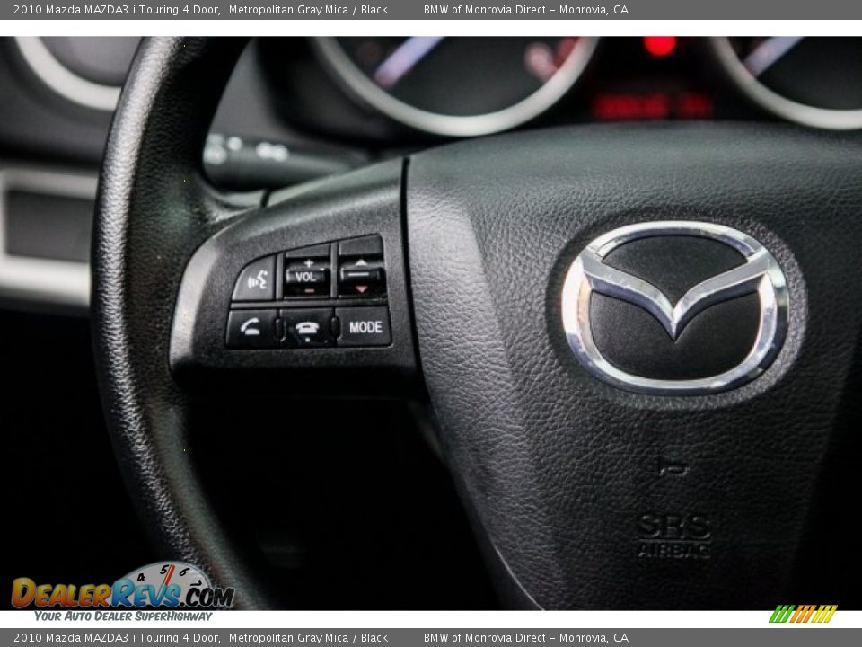 2010 Mazda MAZDA3 i Touring 4 Door Metropolitan Gray Mica / Black Photo #17