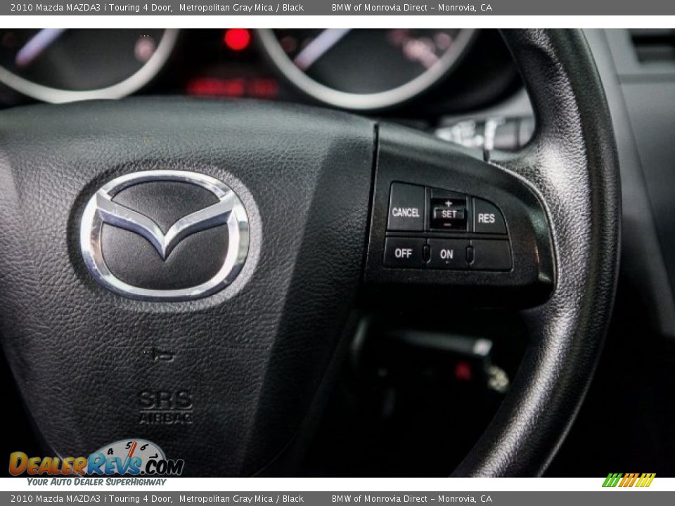 2010 Mazda MAZDA3 i Touring 4 Door Metropolitan Gray Mica / Black Photo #18