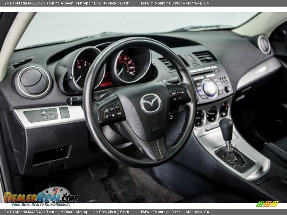 2010 Mazda MAZDA3 i Touring 4 Door Metropolitan Gray Mica / Black Photo #20