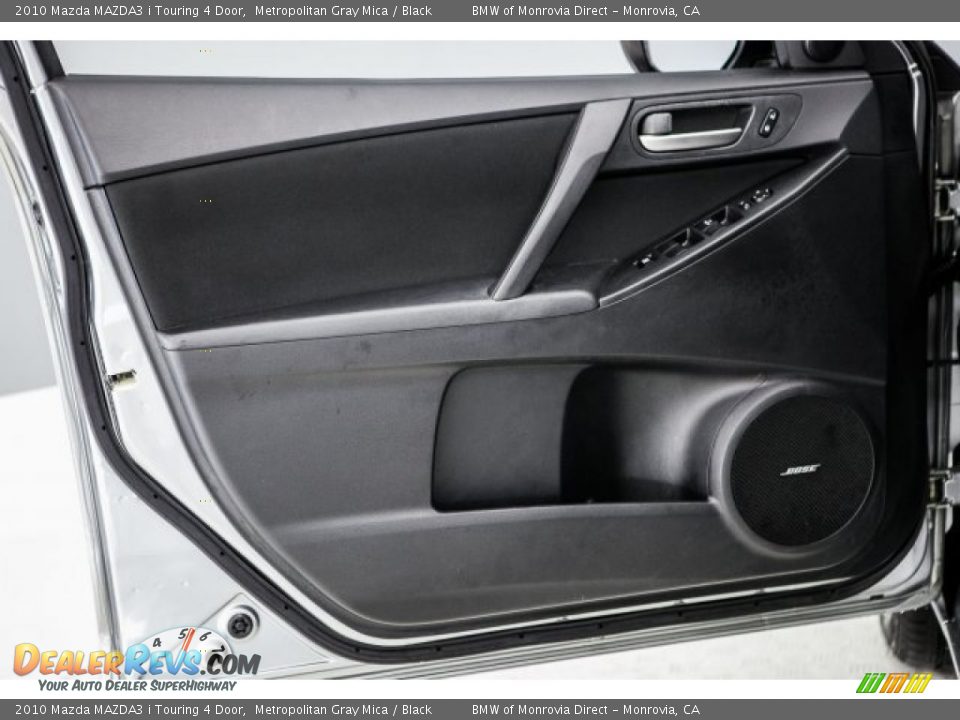 2010 Mazda MAZDA3 i Touring 4 Door Metropolitan Gray Mica / Black Photo #23