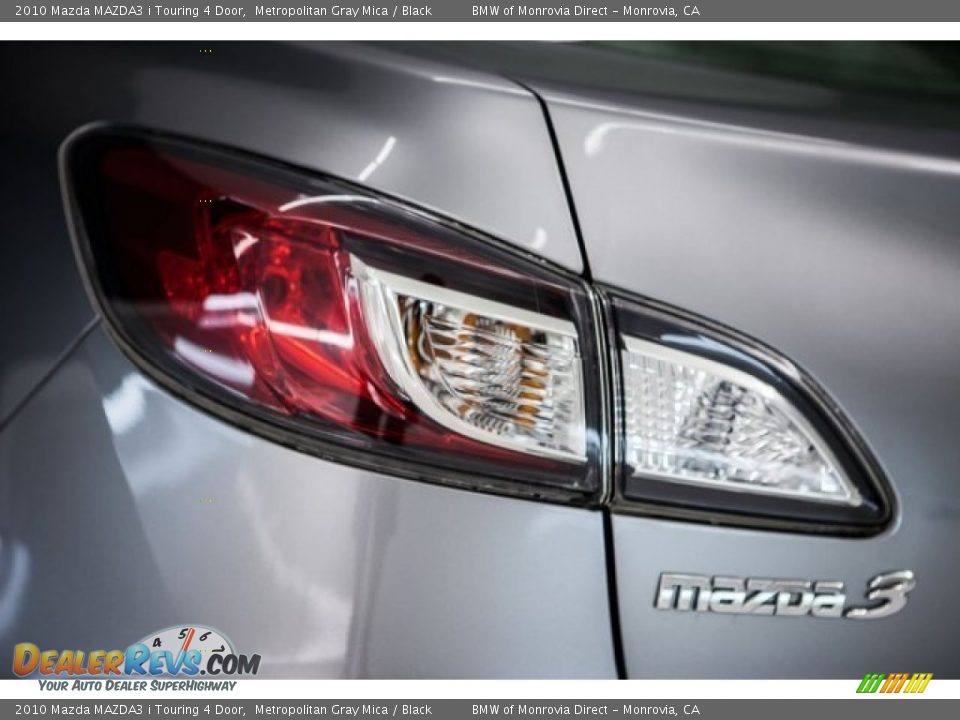 2010 Mazda MAZDA3 i Touring 4 Door Metropolitan Gray Mica / Black Photo #24