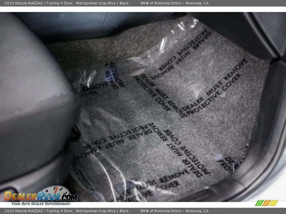 2010 Mazda MAZDA3 i Touring 4 Door Metropolitan Gray Mica / Black Photo #26
