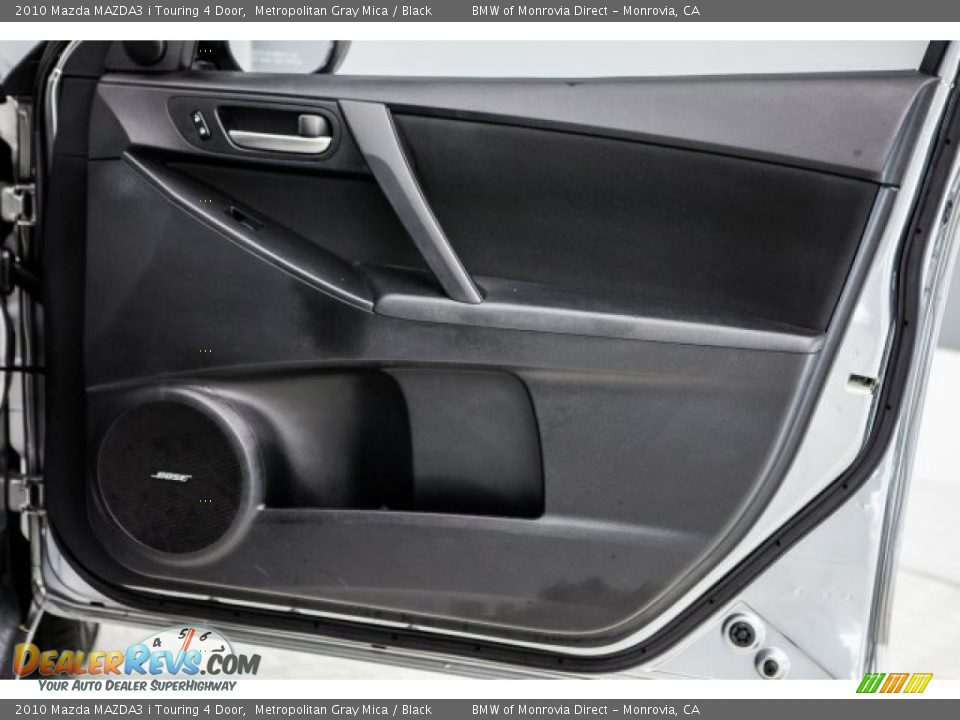 2010 Mazda MAZDA3 i Touring 4 Door Metropolitan Gray Mica / Black Photo #27
