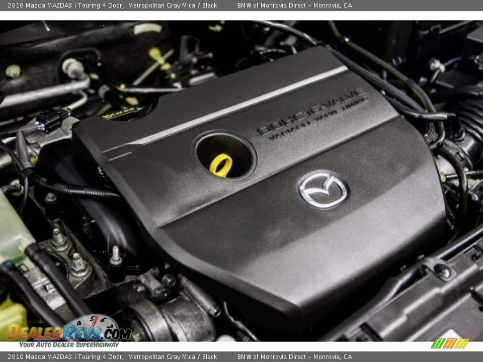 2010 Mazda MAZDA3 i Touring 4 Door Metropolitan Gray Mica / Black Photo #28