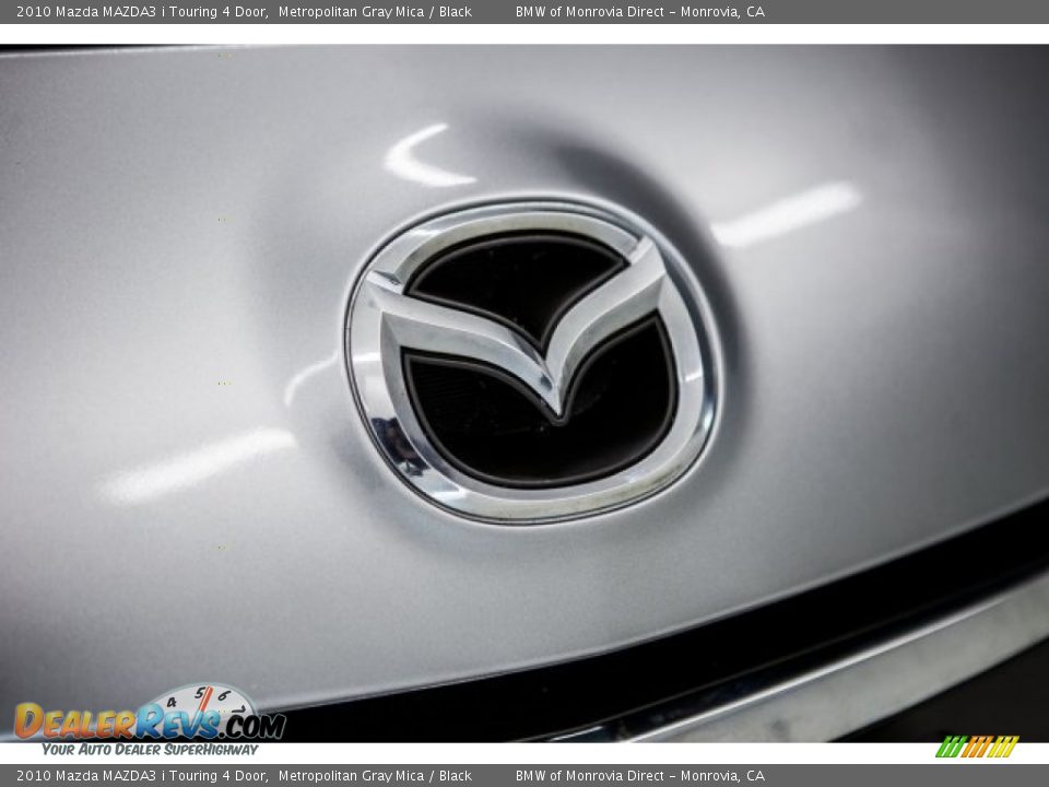 2010 Mazda MAZDA3 i Touring 4 Door Metropolitan Gray Mica / Black Photo #30