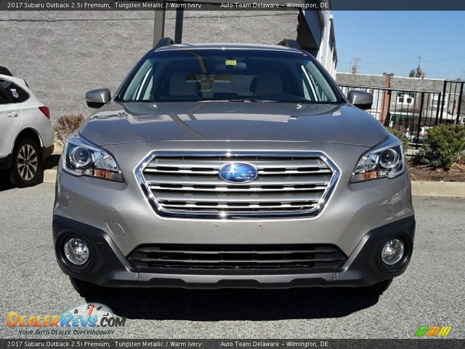 2017 Subaru Outback 2.5i Premium Tungsten Metallic / Warm Ivory Photo #2