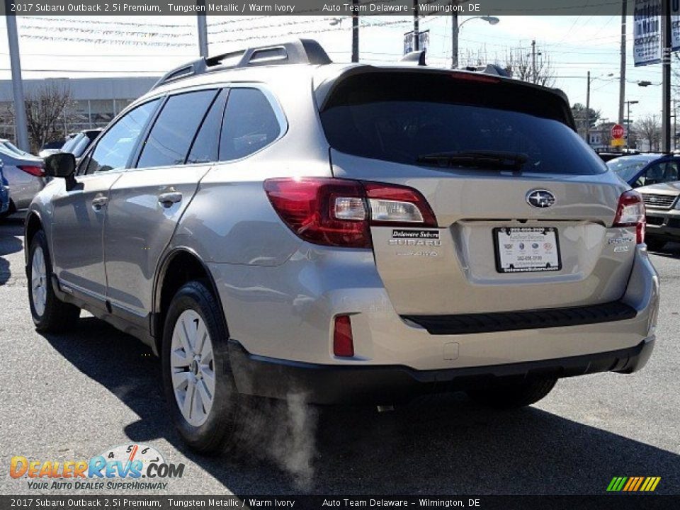 2017 Subaru Outback 2.5i Premium Tungsten Metallic / Warm Ivory Photo #4