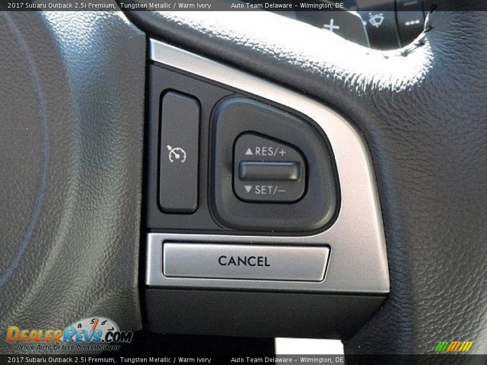 2017 Subaru Outback 2.5i Premium Tungsten Metallic / Warm Ivory Photo #20