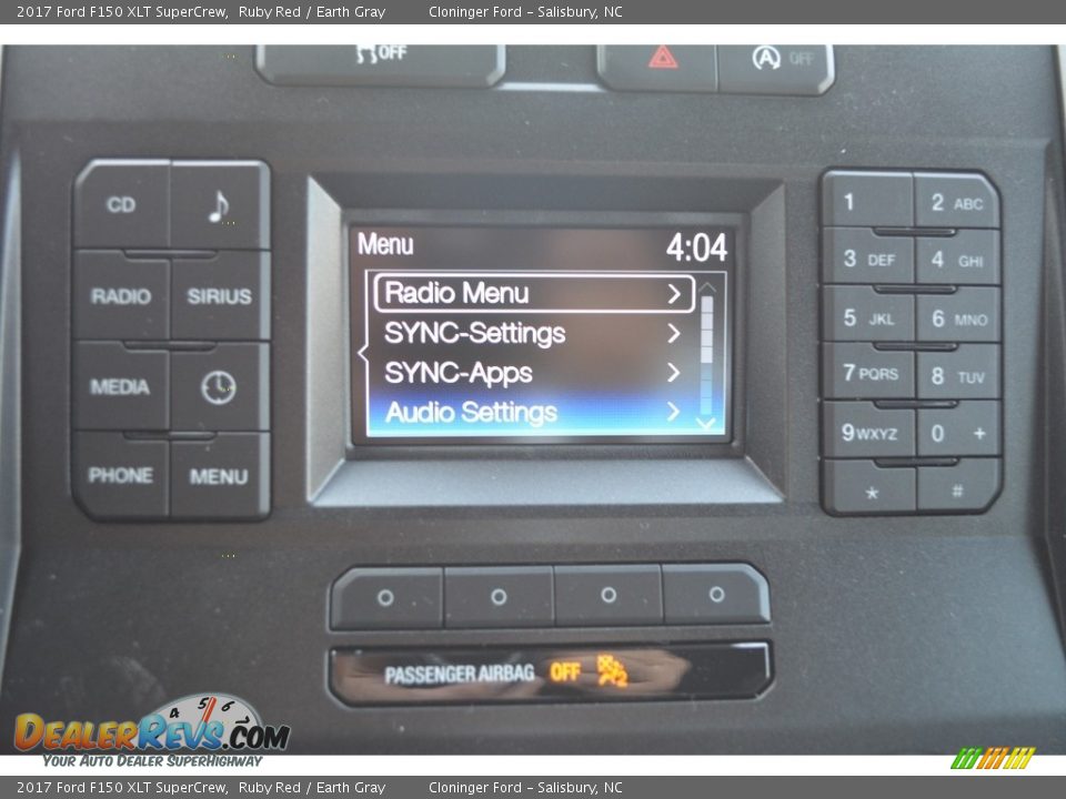 2017 Ford F150 XLT SuperCrew Ruby Red / Earth Gray Photo #12