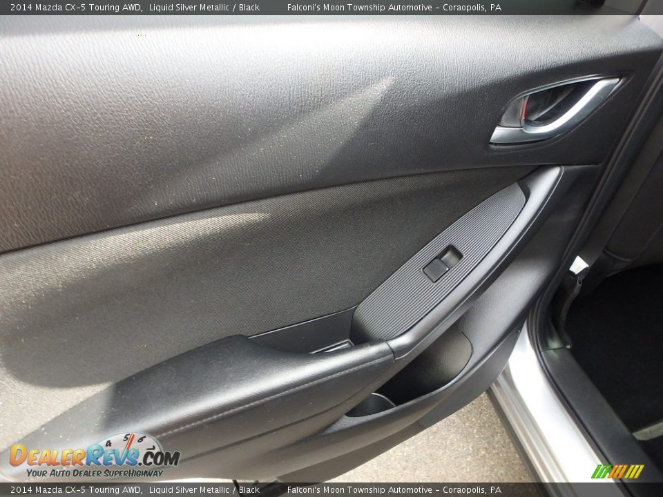 2014 Mazda CX-5 Touring AWD Liquid Silver Metallic / Black Photo #19