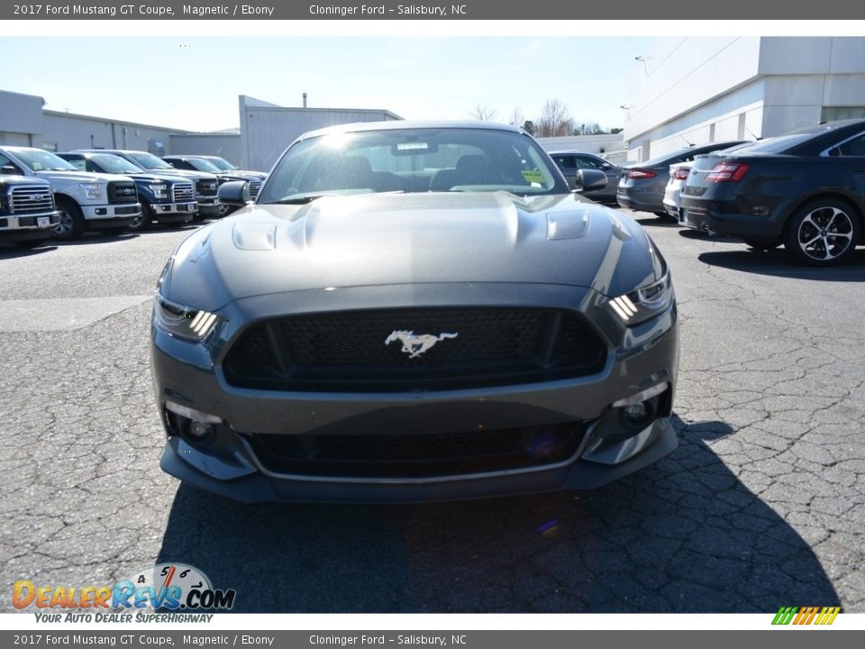 2017 Ford Mustang GT Coupe Magnetic / Ebony Photo #4