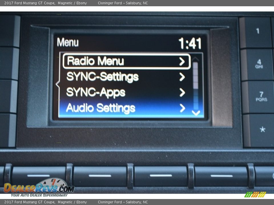 2017 Ford Mustang GT Coupe Magnetic / Ebony Photo #10