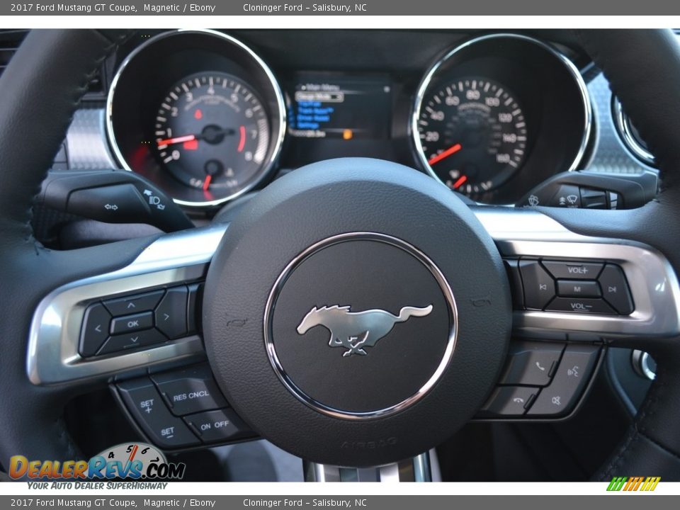 2017 Ford Mustang GT Coupe Steering Wheel Photo #13