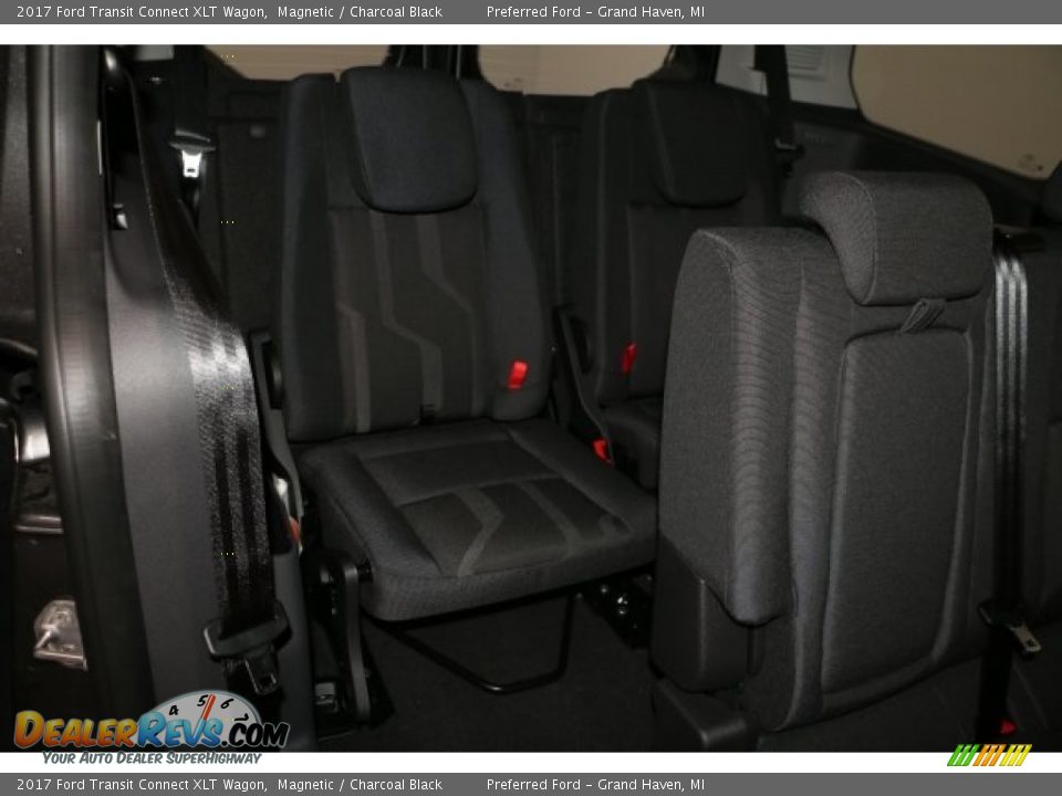 2017 Ford Transit Connect XLT Wagon Magnetic / Charcoal Black Photo #6