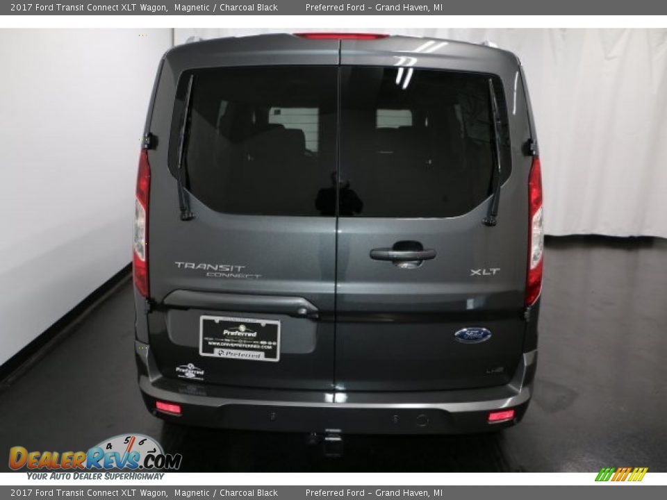 2017 Ford Transit Connect XLT Wagon Magnetic / Charcoal Black Photo #10