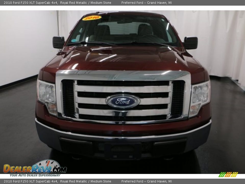 2010 Ford F150 XLT SuperCab 4x4 Royal Red Metallic / Medium Stone Photo #22