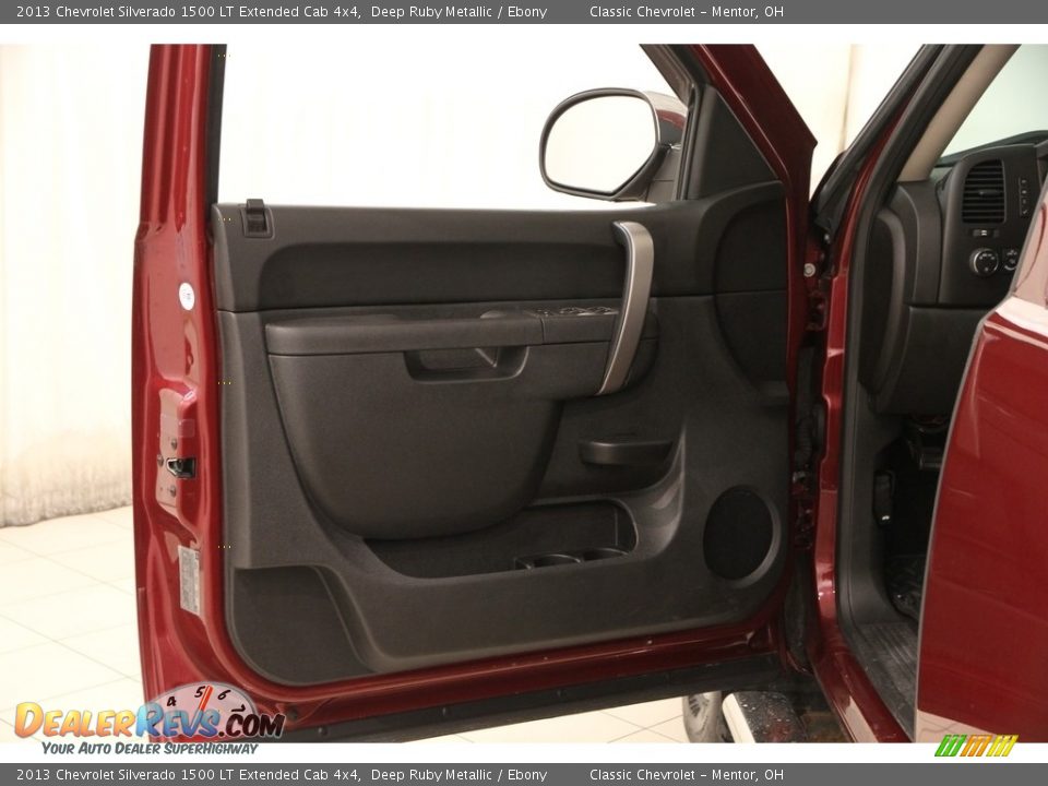2013 Chevrolet Silverado 1500 LT Extended Cab 4x4 Deep Ruby Metallic / Ebony Photo #4